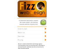 Tablet Screenshot of fizzwebdesign.co.uk